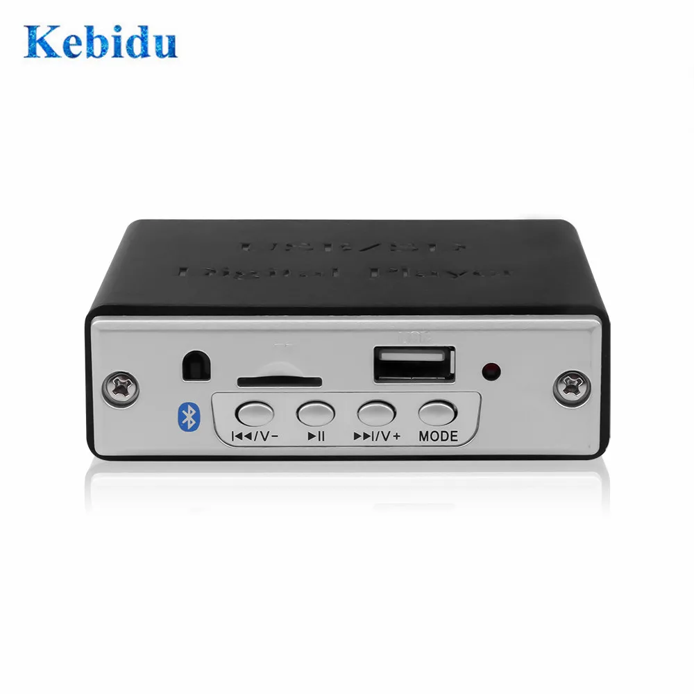 KEBIDU DC 12 В беспроводной Bluetooth MP3 декодер плата Автомобильный музыкальный плеер с