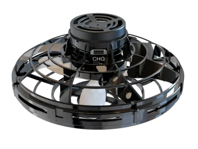 Flynova Радиоуправляемый мини-Дрон НЛО Радиоуправляемый квадрокоптер Fingertip Upgrade Flight Gyro Flyin Spinner декомпрессионные радиоуправляемые игрушки подарок для детей - Цвет: Черный
