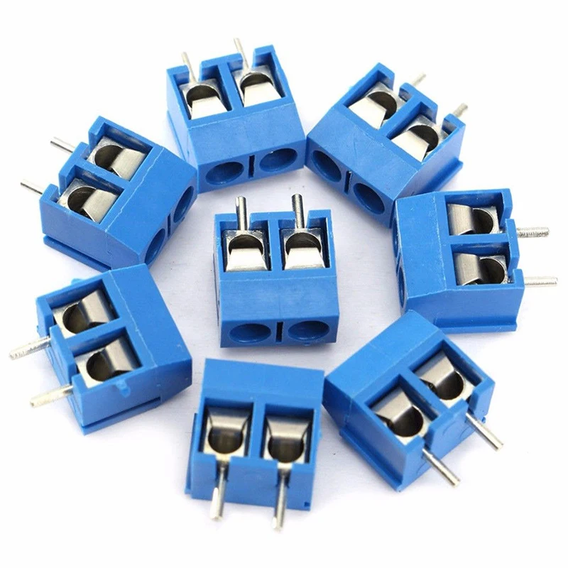 

40pcs 2 Pin Plug-in Screw Terminal Block Connector 5.08mm Pitch Reliable 2019 J