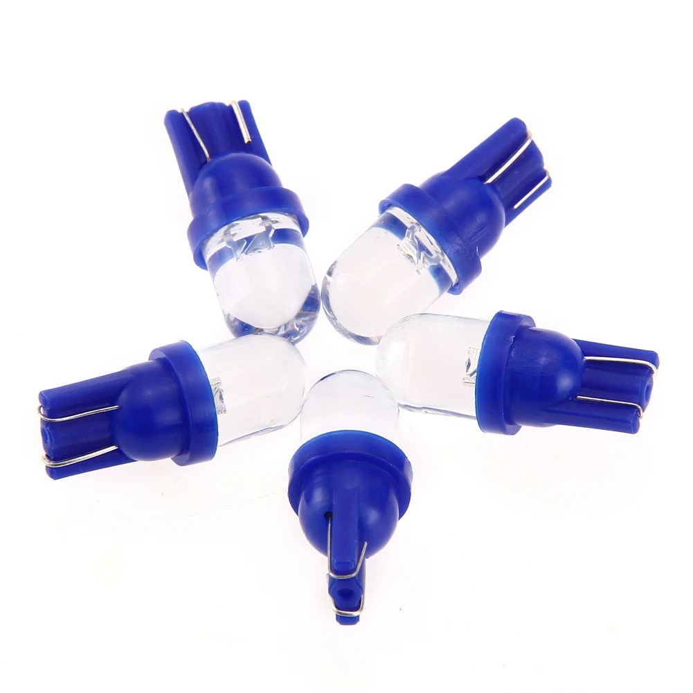 

5Pcs T10 194 W5W Blue LED Car Motorcycle Dome Instrument Auto Lights Bulbs Lamps Bulb Indicating Decorative Light-emitting Diode