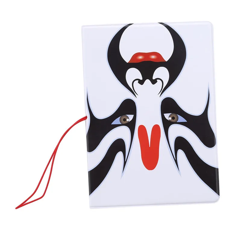 Китайский Пекинская опера шаблон паспорта держатели защитный чехол для билетов