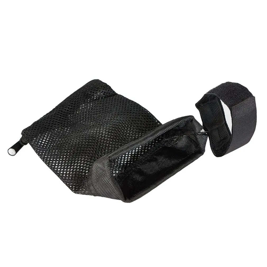 

Brass Catcher Nylon Mesh Collector Zipper Opening And Closing Portable Storage Bag With Strap Design