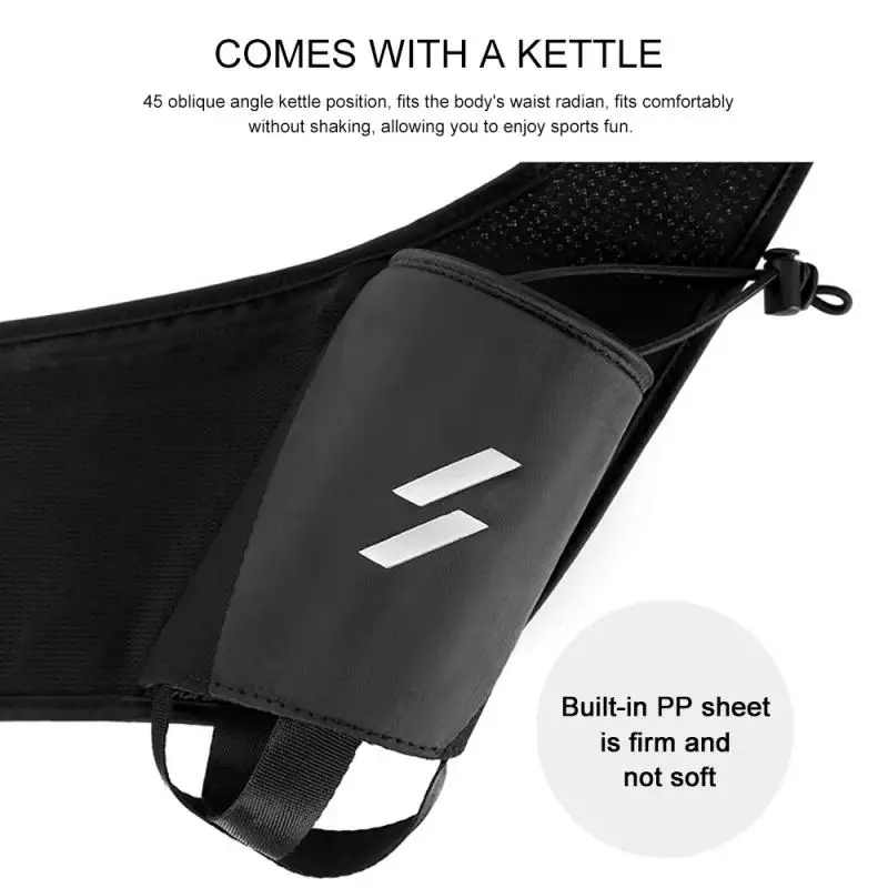Bicycle Kettle Sport Bag Reflective Climbing Water Bottle Belt Backpack Travel Fitness Waist Pack Outdoor Hiking #ED | Спорт и