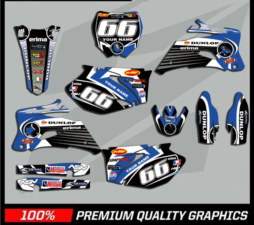 Бесплатные Индивидуальные графические наклейки для мотоциклов украшения Yamaha