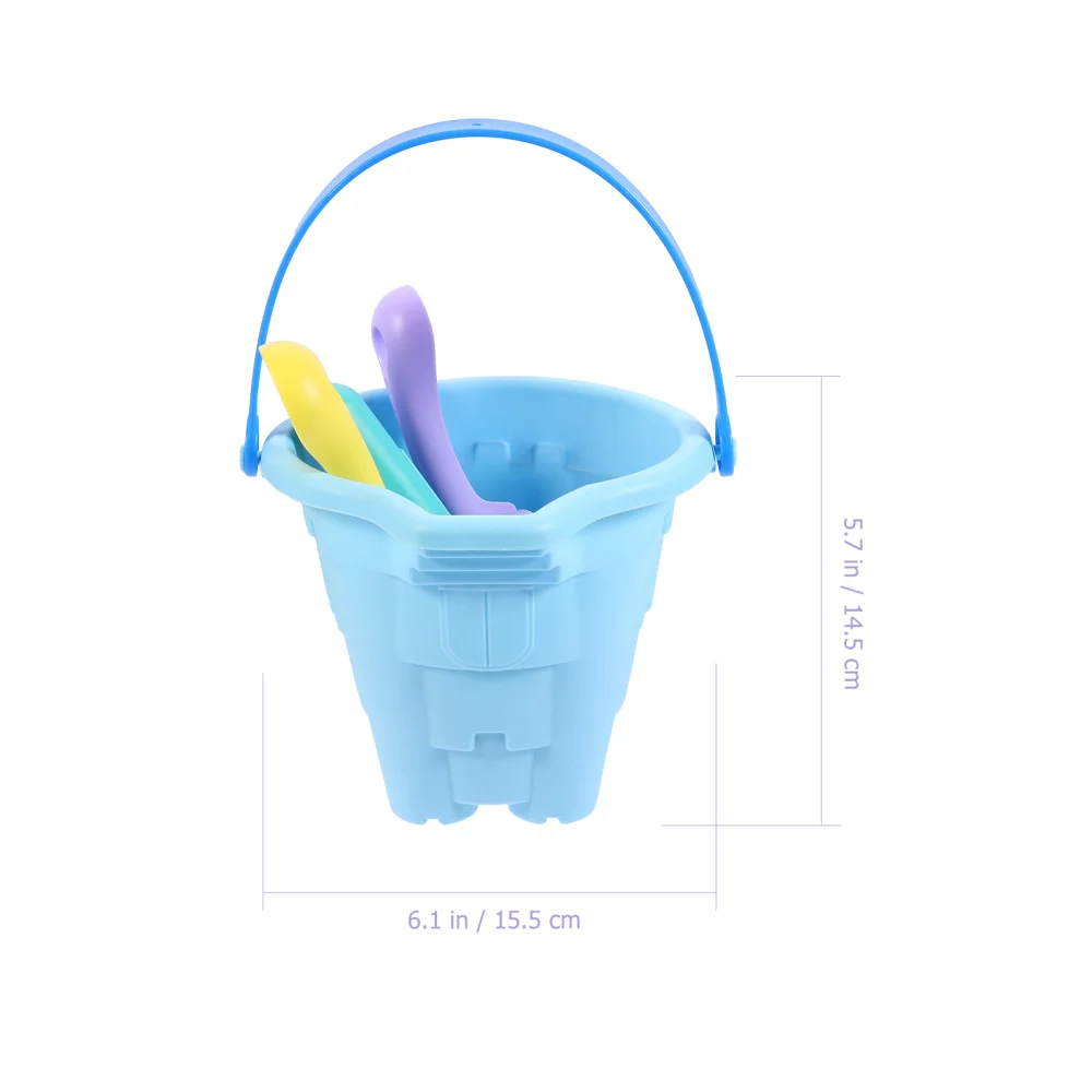 

4pcs Funny Beach Plaything Kit Interesting Beach (Random Color)