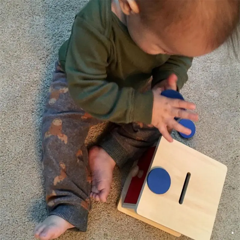 Монетница для младенцев Монтессори безопасная водная краска 634F | Игрушки и хобби