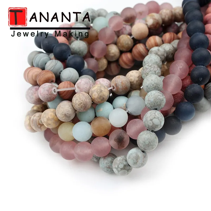 _ Полированные матовые амазониты цветок камень кварцевые круглые бусины 6 8 10 мм Diy