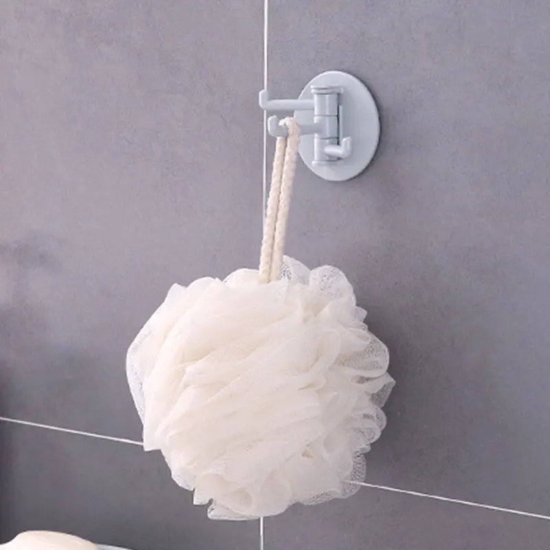 Клейкая кухонная настенная вешалка три-крючок в виде ветки крючок для ванной