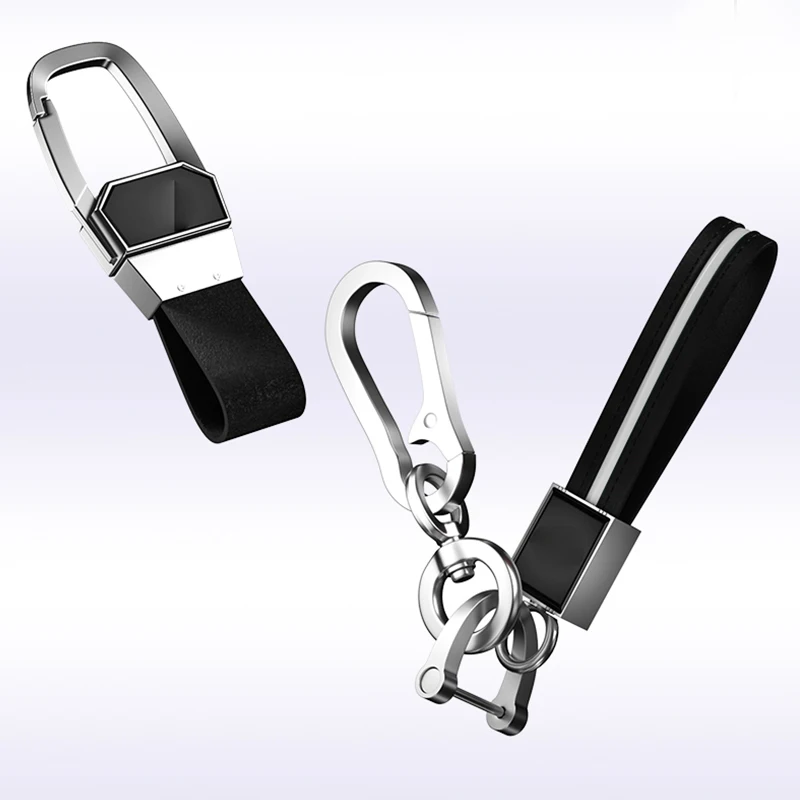 

Car Key Case Cover Key Bag For Mercedes Benz E C S Class GLC W203 W210 Accessories Car-Styling Holder Shell Keychain Protection