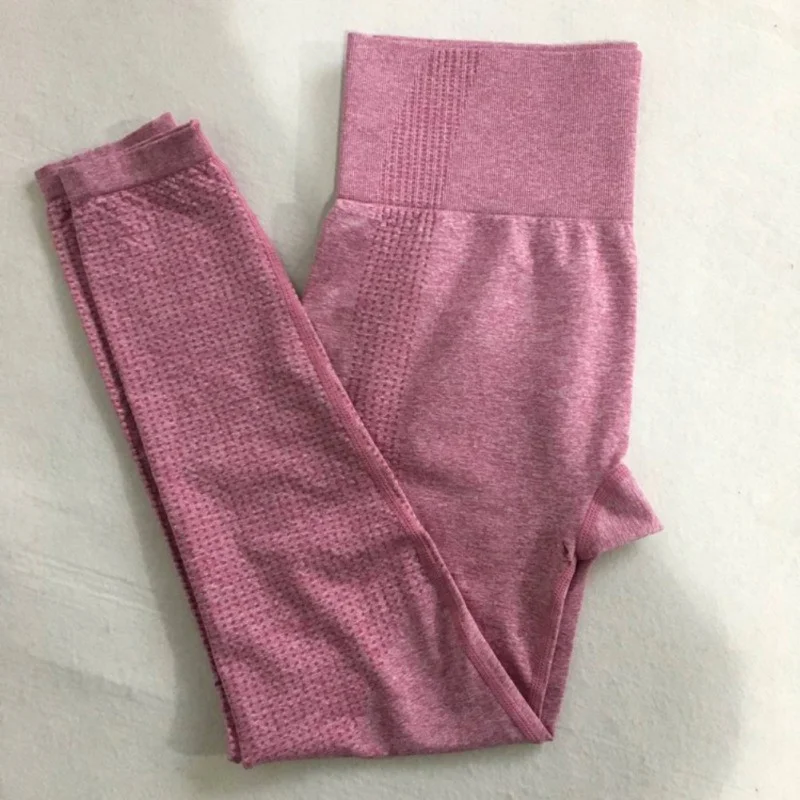 

Hips Abdomen Sports Pants High Waist Quick-Drying Seamless Yoga Pants Fitness Pants Breathable Mesh Solid Color Fitness Pants