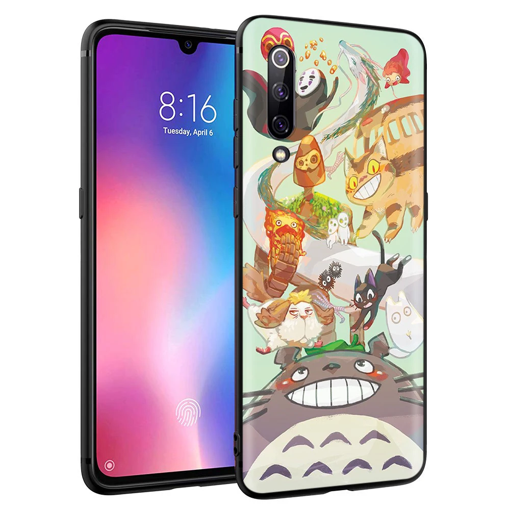 Чехол для Xiaomi Redmi Note 4 4x 4a 5 5a 6 8 8A MI 9 9s 10 8T K30 Pro Max Lite Plus Studio Ghibli Totoro|Бамперы| |