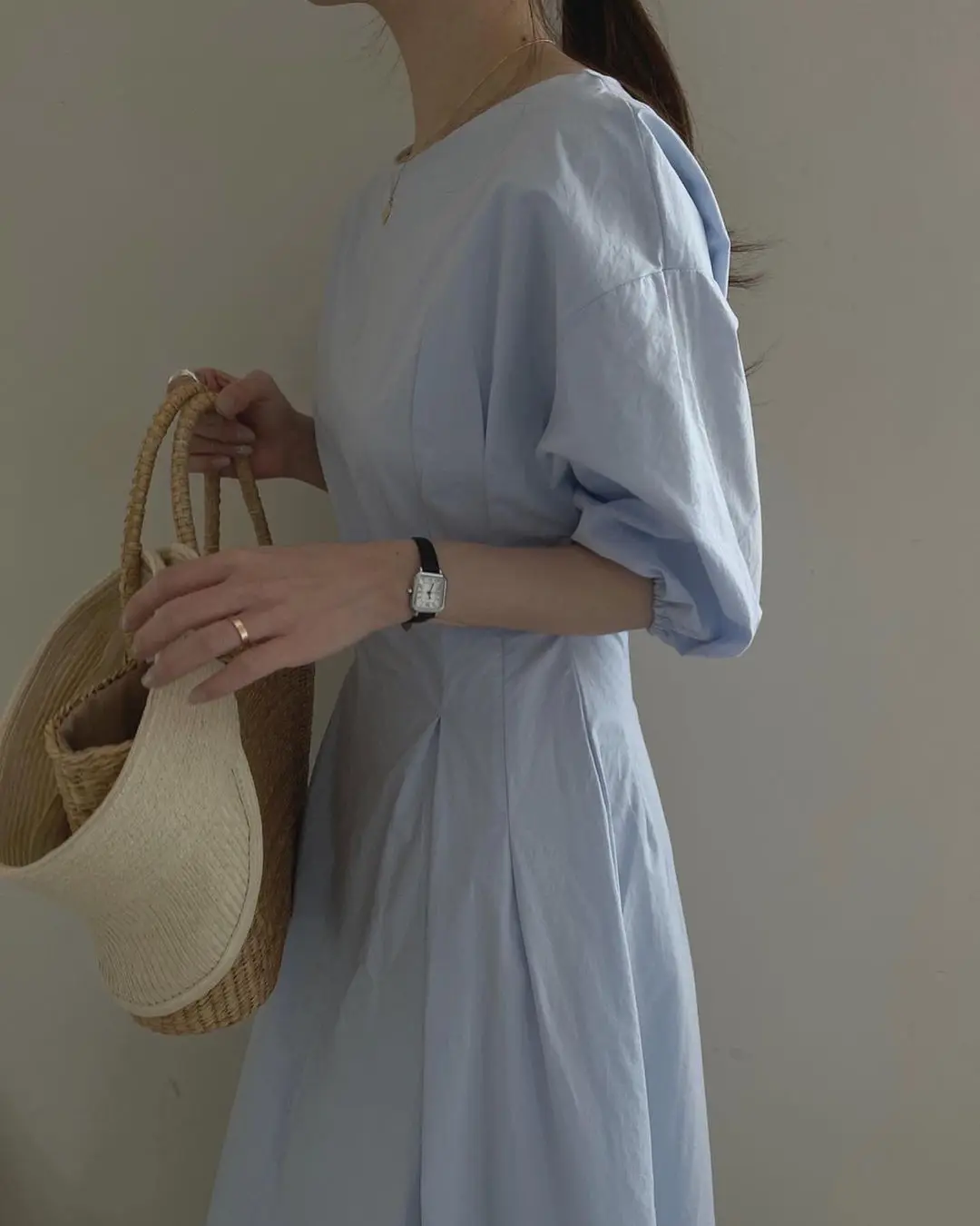 

Alien Kitty Gentle Minimalist Straight Retro Solid Loose Dress Chic Long Dresses Elegant Party Sweet Office Lady Summer Vestidos