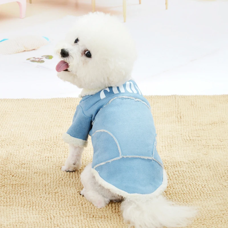 Теплая одежда для домашних собак плотное пальто собаки щенка животных маленьких