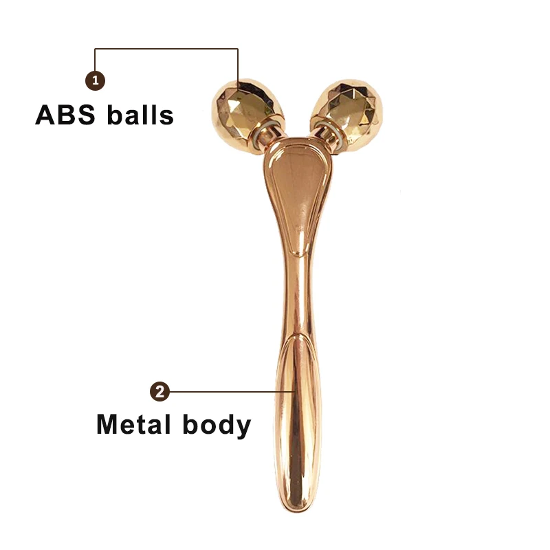 3D роликовый массажер лица лифтинг уход за кожей удаление морщин массаж тела