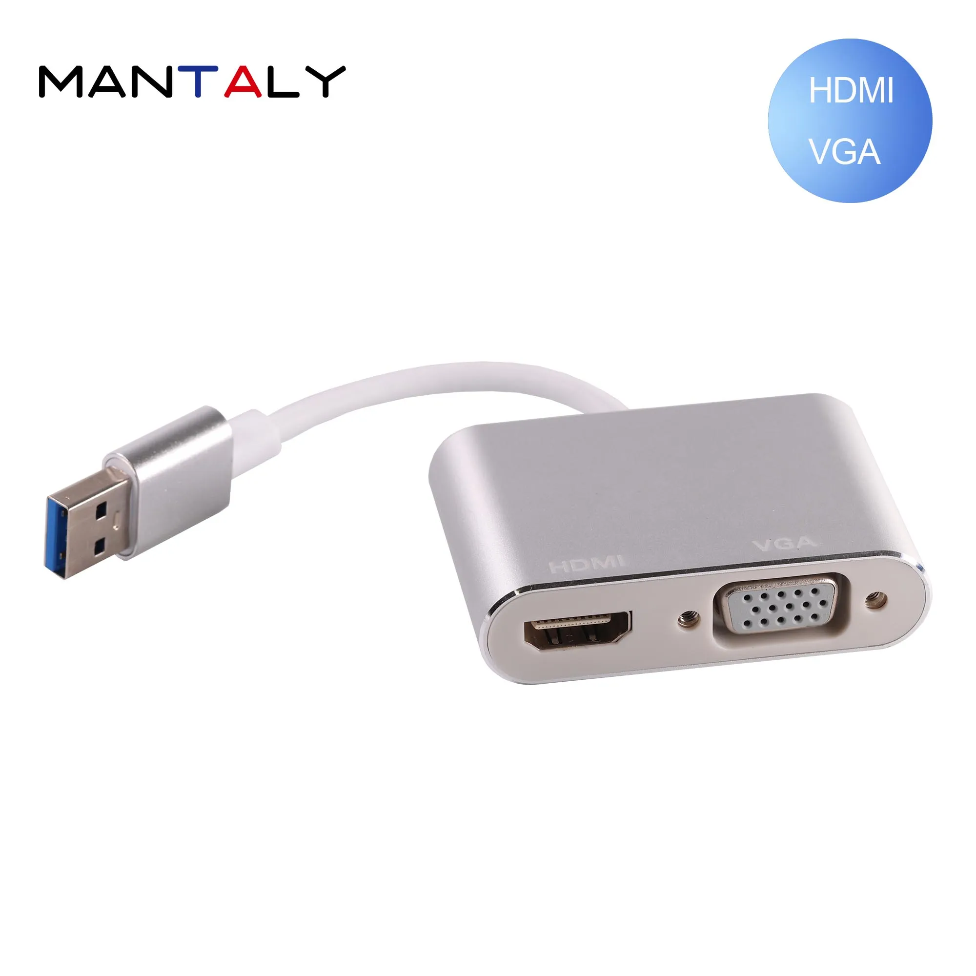 Док станция VGA HDMI док адаптер для ноутбука macbook Жесткий драйвер внешний