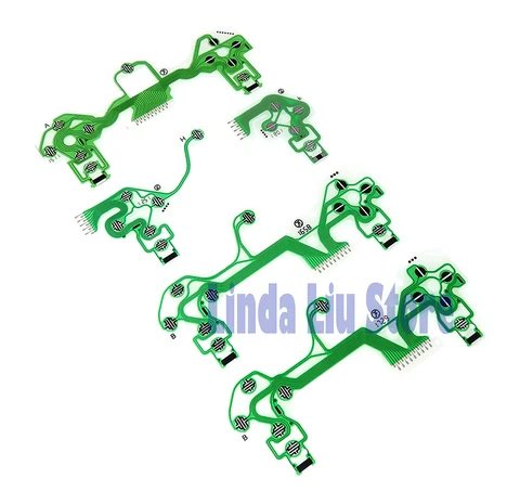 100 шт. сменные кнопки, лента, печатная плата для PS4 Pro, тонкая проводящая пленка, гибкая клавиатура JDS 001 030 040 050