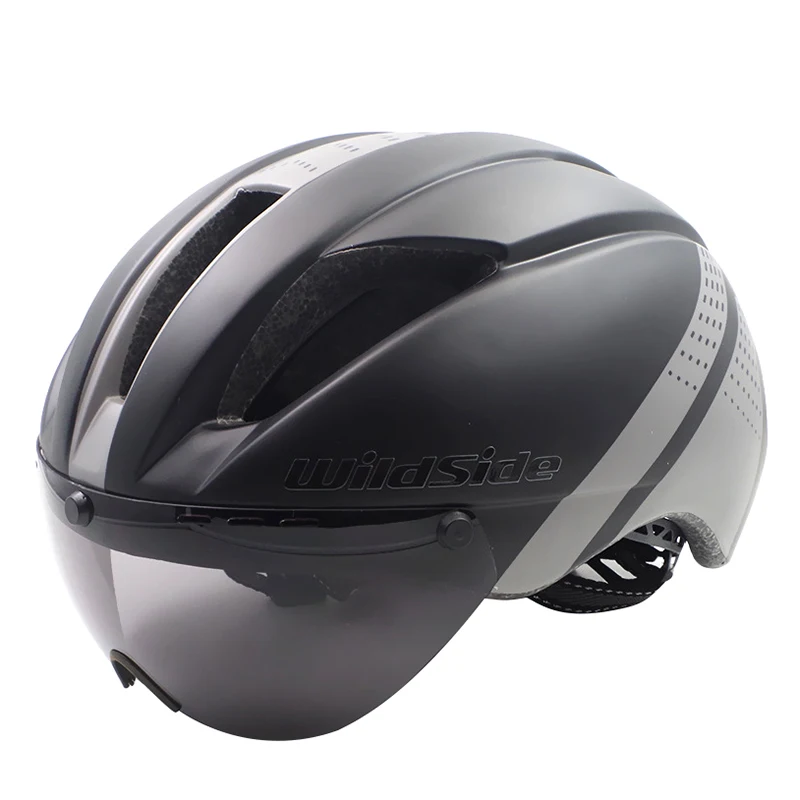 

Outdoor Ride Cycling Helmet With Removable Goggles Unisex Mountain Bike MTB Road Biycle Helmets Motorcycle Scooter Equipment