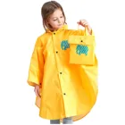 Детский непромокаемый дождевик из полиэстера для мальчиков и девочек