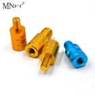 Шнековый соединитель для удочки MNFT, переходник с головкой винта, для рыболовного Сачка, гарпун, детали для удилища M8M10M12