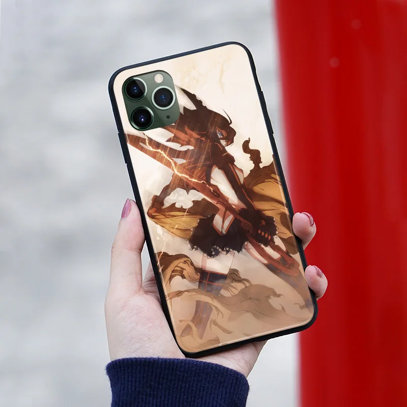 Мягкий силиконовый чехол для телефона Ryuuko Matoi Kill la Anime iPhone SE 6 6s 7 8 Plus X XR XS 11 Pro Max |