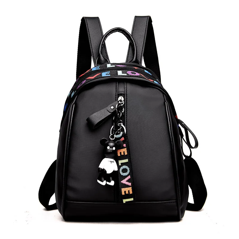 

Female Backpack Designer High Quality Oxford Women Bag Fashion SchoolBags Girl Letter Print Backpack Travelling Leisure Bags 650