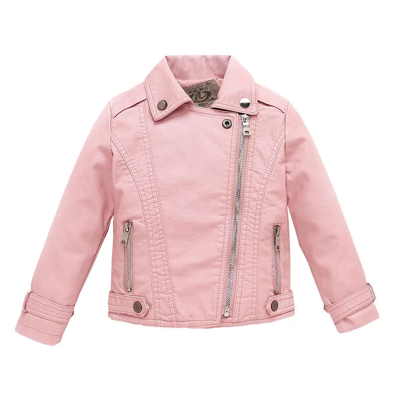 Модная моторная куртка для мальчиков мягкая качественная кожаная куртка-бомбер