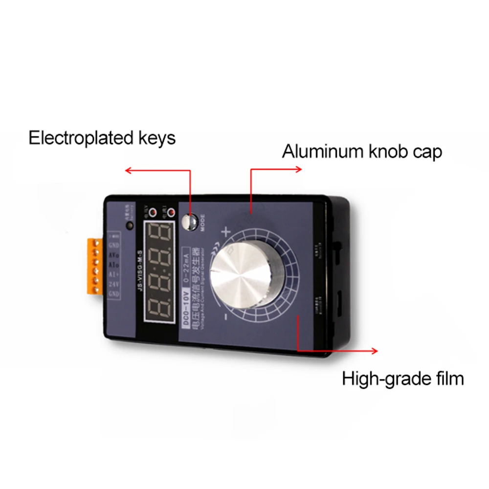 

Portable High Accuracy 0-5V 0-10V 4-20mA Signal Generator Pocket Adjustable Voltage Current Simulator Calibrator