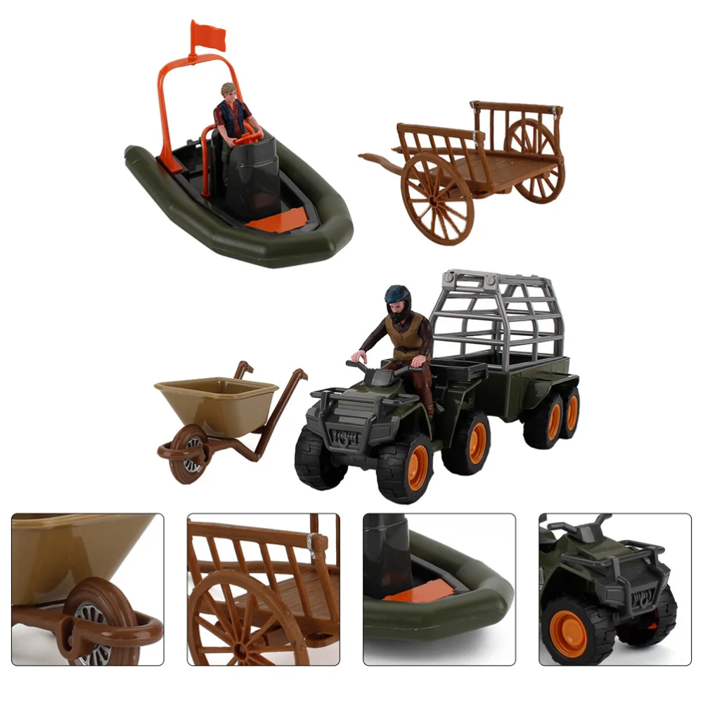 

1Set Funny Farm Emulation Ornament DIY Vehicle Model Children Educational
