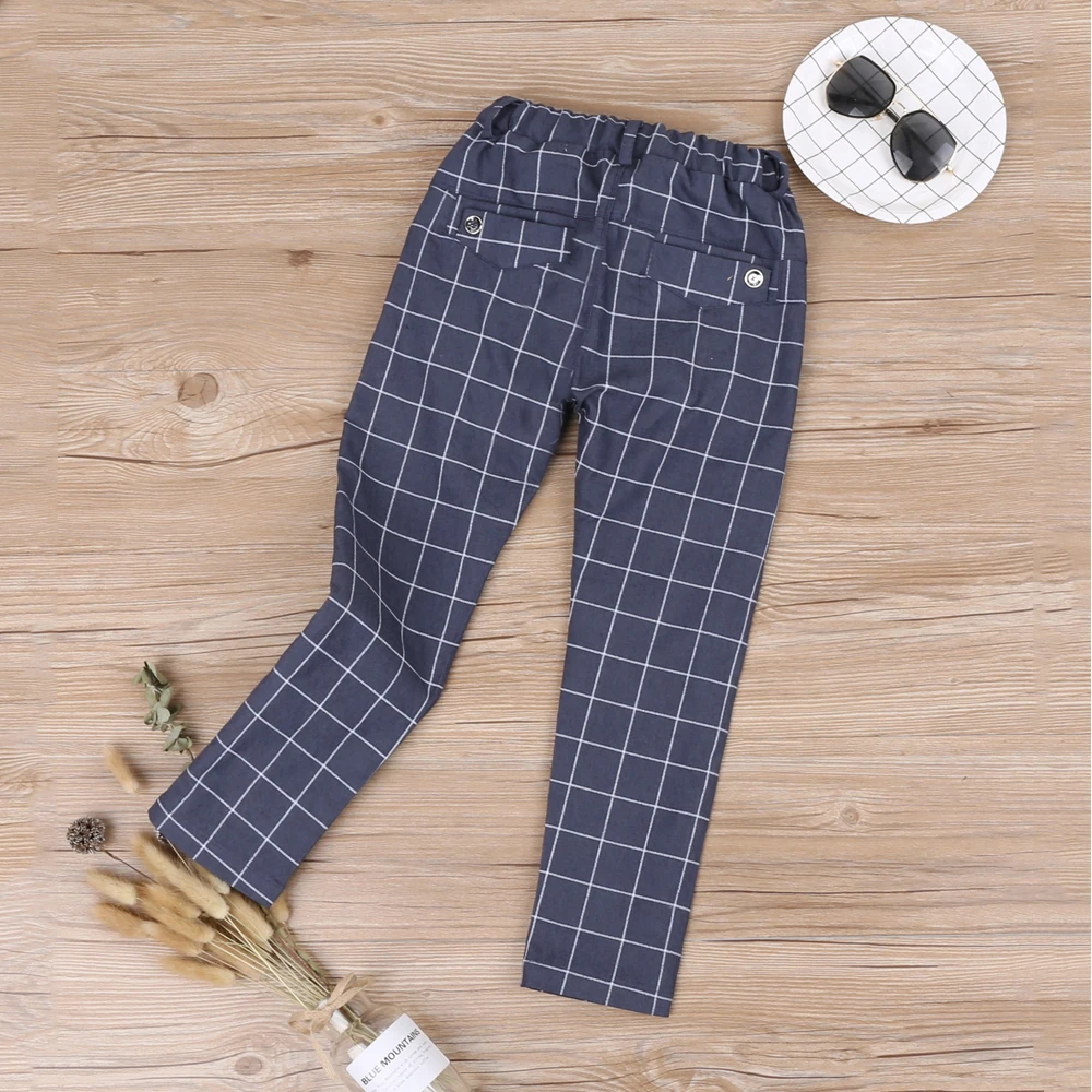 HE Hello Enjoy/детские штаны брюки для мальчиков и девочек осенние повседневные в