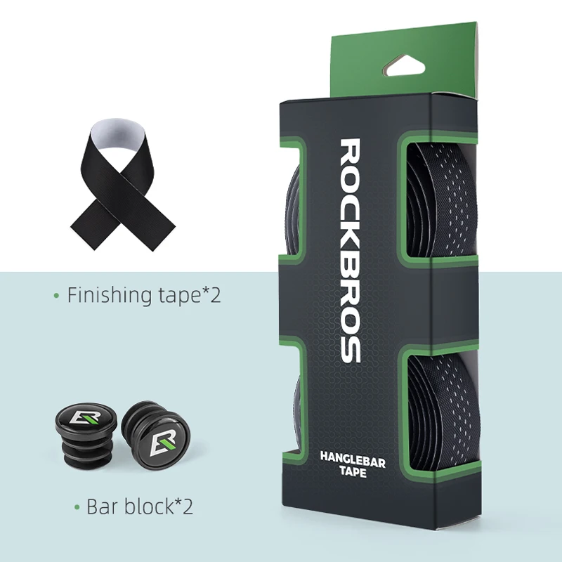 Лента на руль велосипеда ROCKBROS противоскользящая Мягкая дышащая Противоударная