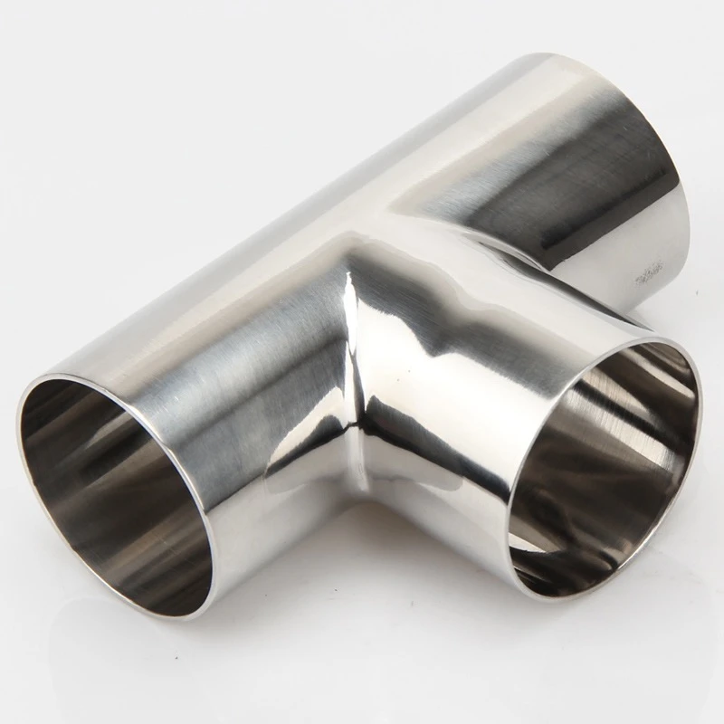 32mm O/D 304 Stainless Steel WELD Sanitary Ferrule 3 way Tee Connector Pipe Fitting Food grade | Обустройство дома