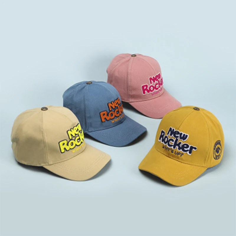 

Повседневная Регулируемая хлопковая бейсболка для мальчиков и девочек с вышивкой