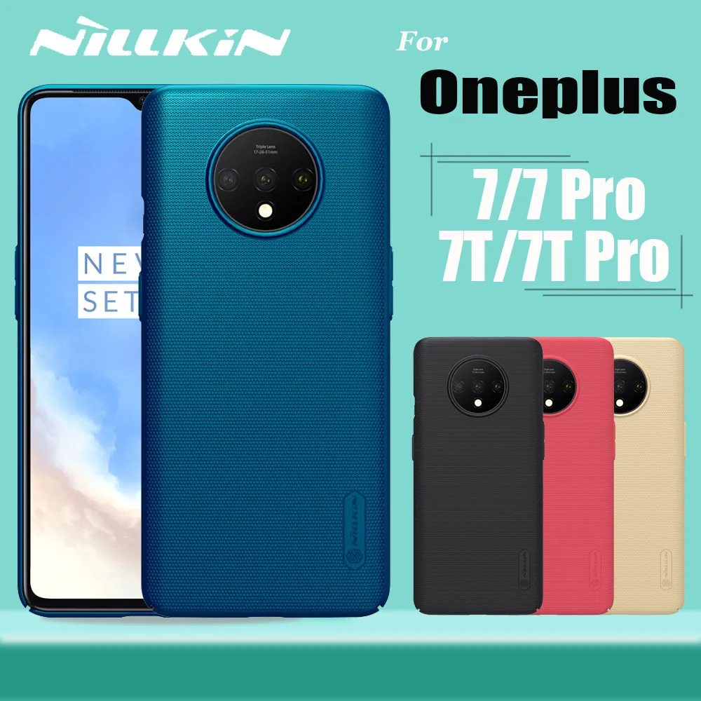 Чехол для Oneplus 7T Pro, чехол для Oneplus 7 Pro, матовый чехол Nillkin, жесткий чехол для телефона из поликарбоната, чехол для One Plus 7 7T Pro