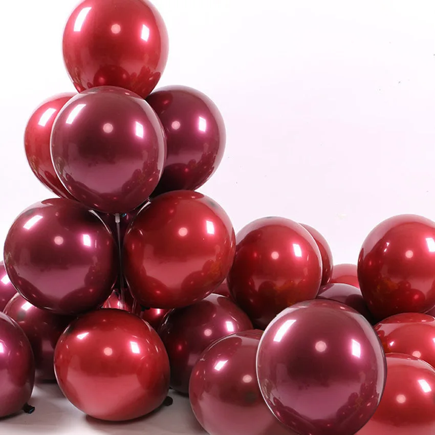 

50Pcs Balloon Accessories 10 inch Double Layer Latex Balloon Romantic Party Wedding Room Decoration Holiday Balloon