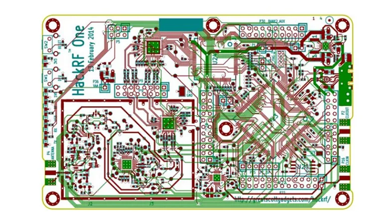 HackRF One RTL SDR demo board kit dongle receiver Ham Radio 1 МГц до 6 ГГц программное радио платформа макетная плата