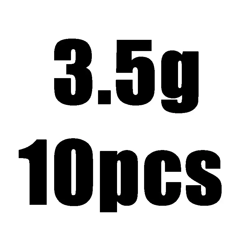 10 PSC/Lot New High Quality 1.5g/2g/3.5g/5g/7g/10g/14g/16g Lead Head Hook Jig Bait Fishing Hooks For Soft Lure Fishing Tackle - Цвет: 3.5g
