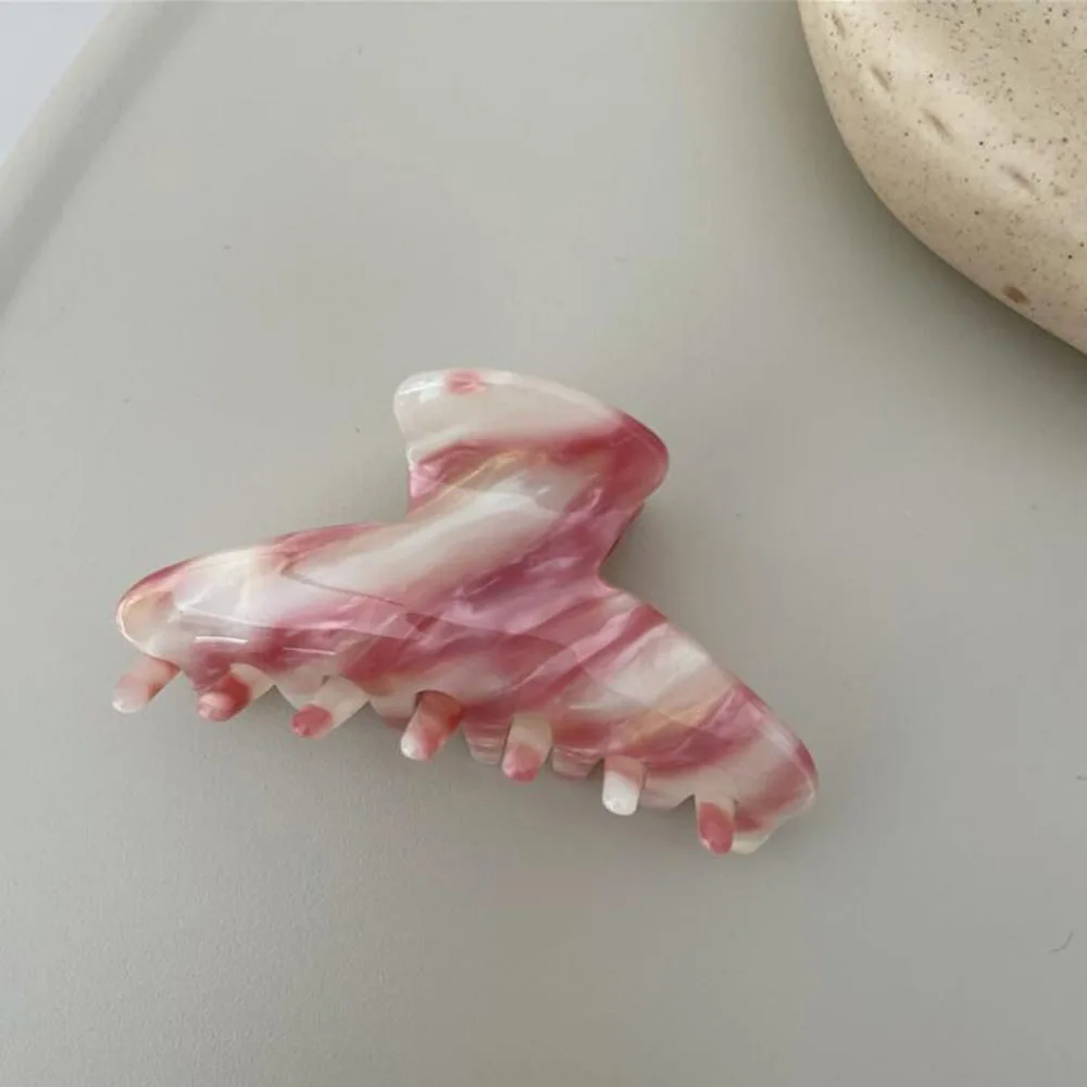 

Fashion Marble Print Hair Claws Geometric Hair Clamp Grab Hair Styling Hair Clips for Women Girls Hairpin Hair Accessories