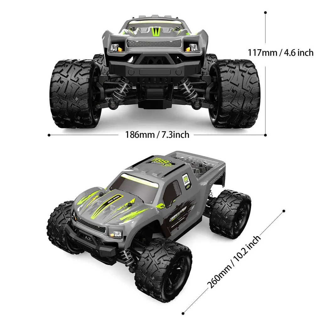 

36km/h RC Cars 2.4G 1:18 Full-Scale 4WD High Speed Remote Control Bigfoot Monster Off-Road Racing Vehicle For Children Adults