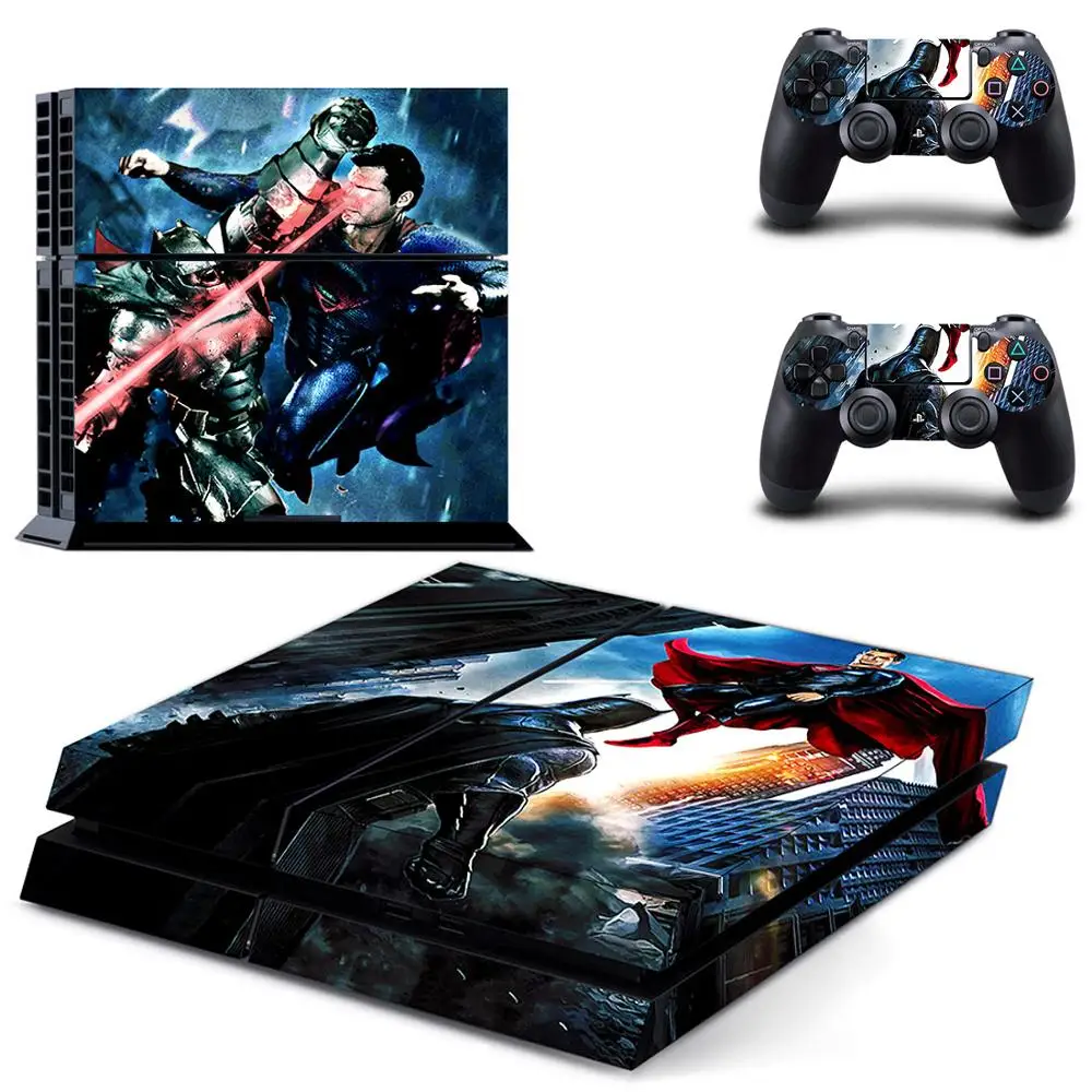 PS 4 стикер s Бэтмен v Супермен PS4 наклейка Play станция наклейки для кожи Pegatinas