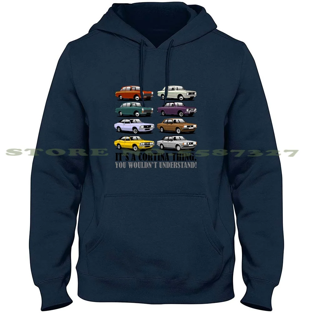 Уличная спортивная толстовка Ford Cortina Evolution свитшот с капюшоном Кортина Марк 1 2 3 4 I