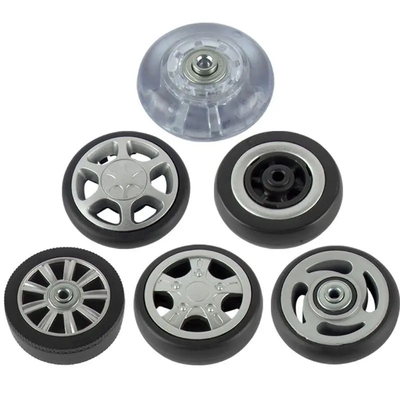 

2021 New 1PC Luggage Plastic Swivel Wheels Rotation Suitcase Replacement Casters