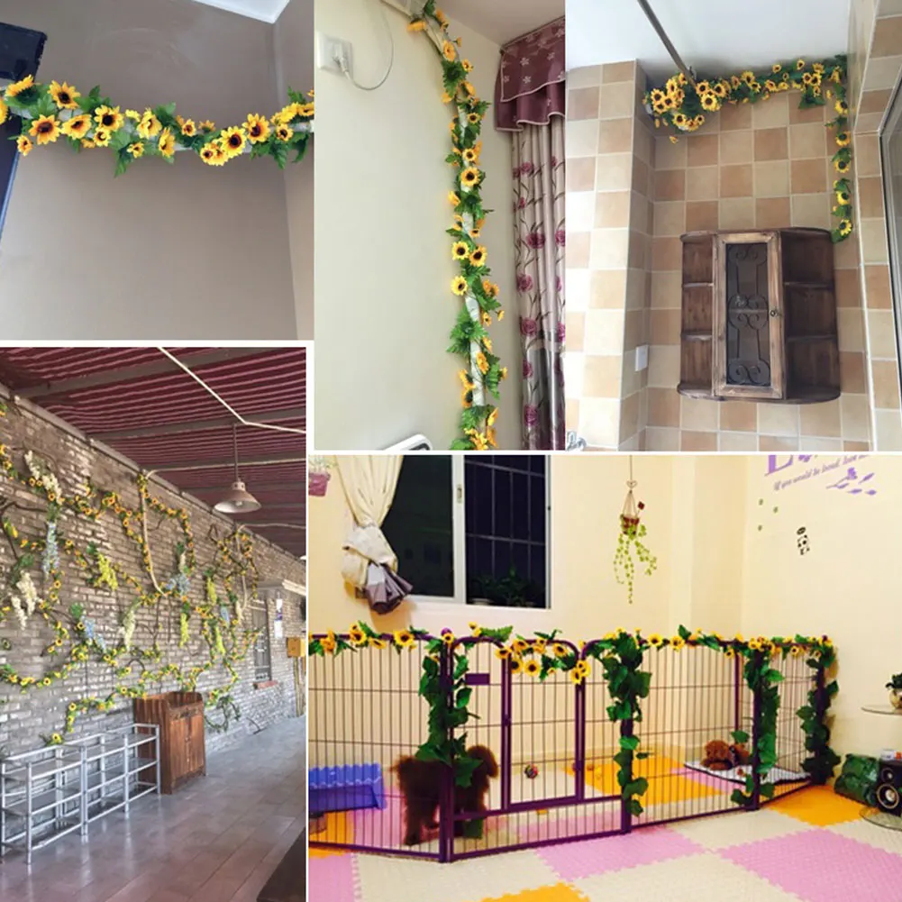 4 шт./упак. настенный Декор для дома искусственный виноградный Сад Свадебные