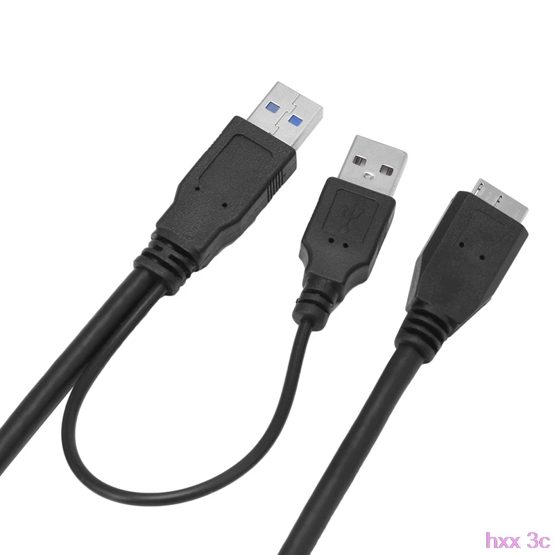 Внешний жесткий диск USB 3 0 Dual Power Y Shape 2 x Type A на Micro B Cable|Инструменты для кабеля| |