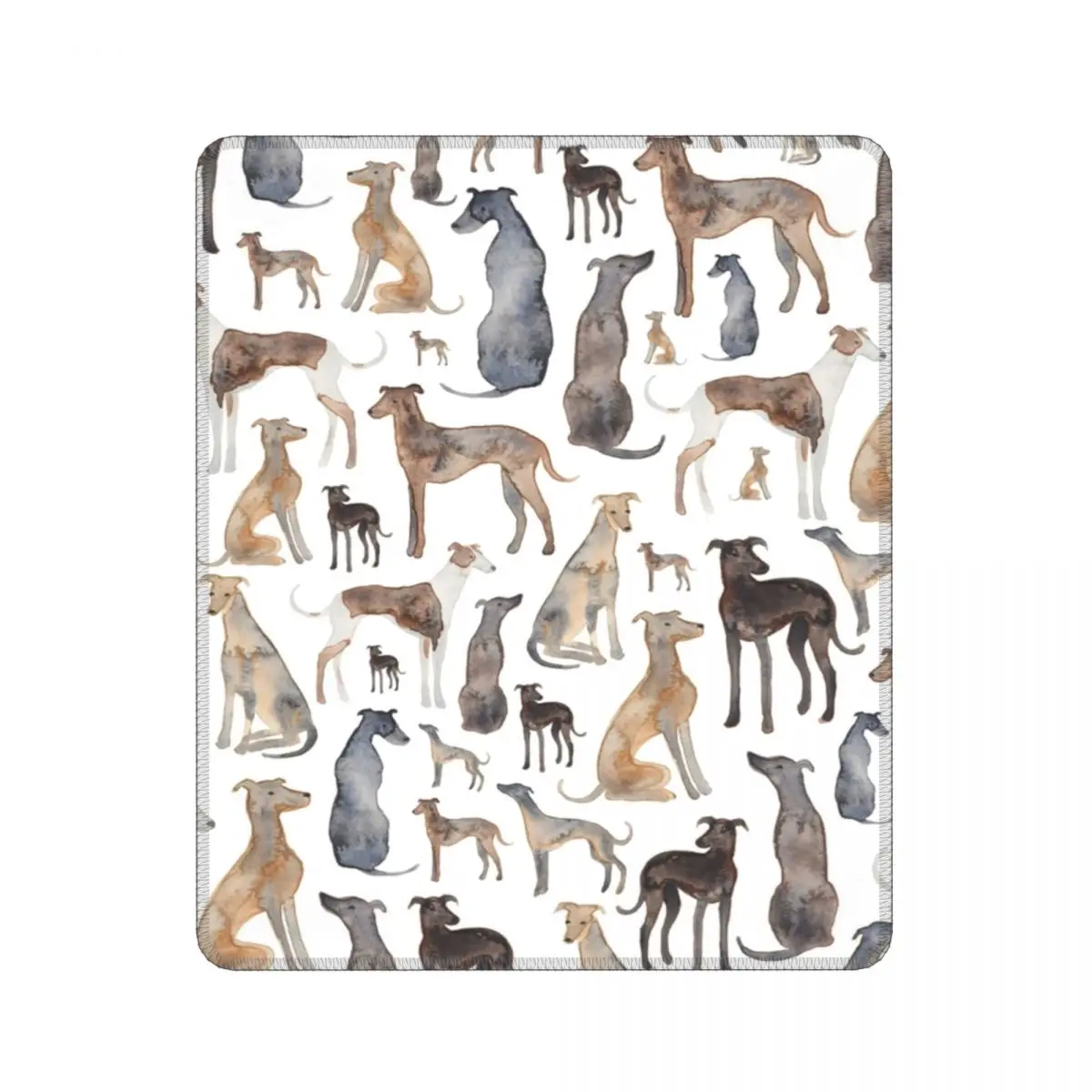 Коврик для мыши Greyhounds Wippets And Lurcher Dogs коврик Galgo игровой новинка водонепроницаемый