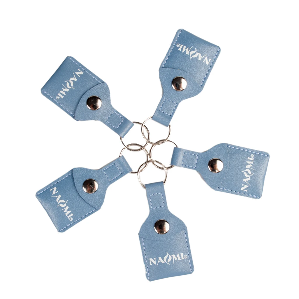 5 комплектов медиаторов для гитары из искусственной кожи цепочка ключей