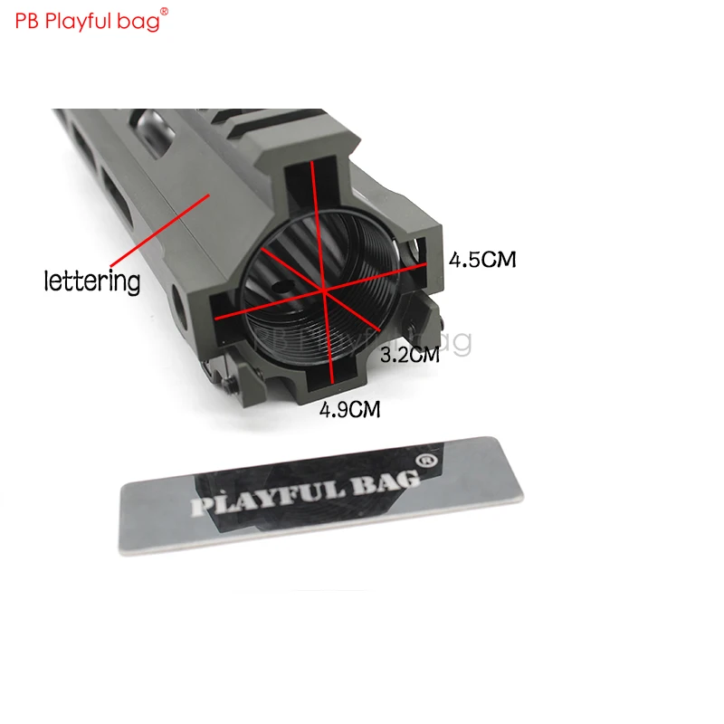 

Playful bag Smr-mk8 upgrade Material Handguard CS water bullet toys gun accessory TTM556/AEG/FTM High-quality-Handguard OB34