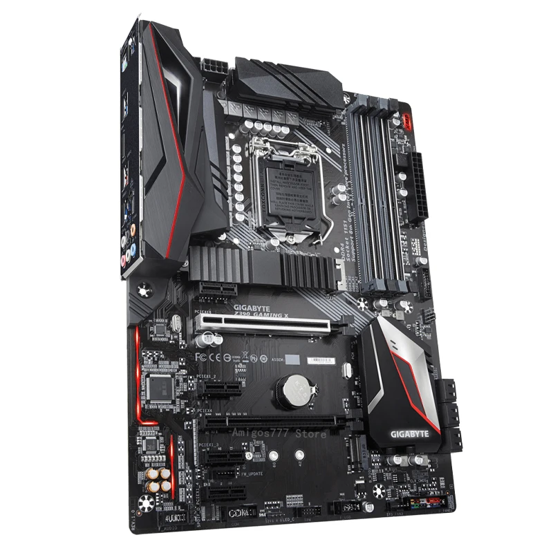 Kaufen LGA 1151 Gigabyte Z390 GAMING X Motherboard Unterstützung./9th-Gen Core I9 I7 I5 Cpu PCI-E 3,0 M.2 SSD Gaming ATX Z390 Placa-Mãe