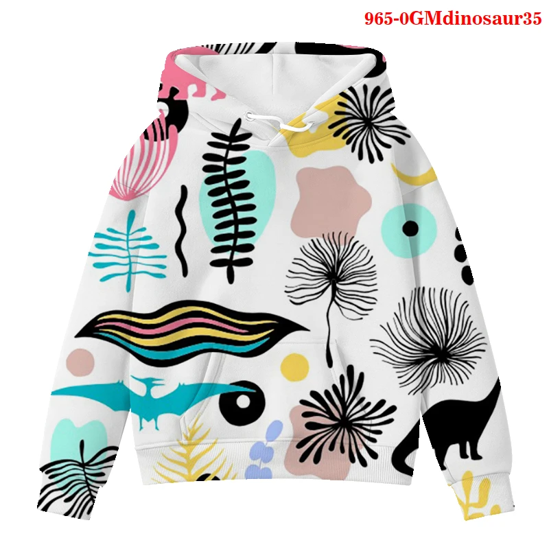 

Cartoon Boys Fashion Unicorn Sweatshirt Little Girls Clothes Casual Autumn Winter Hoodies Tops Fashion Kids Summer 3D Hoodies