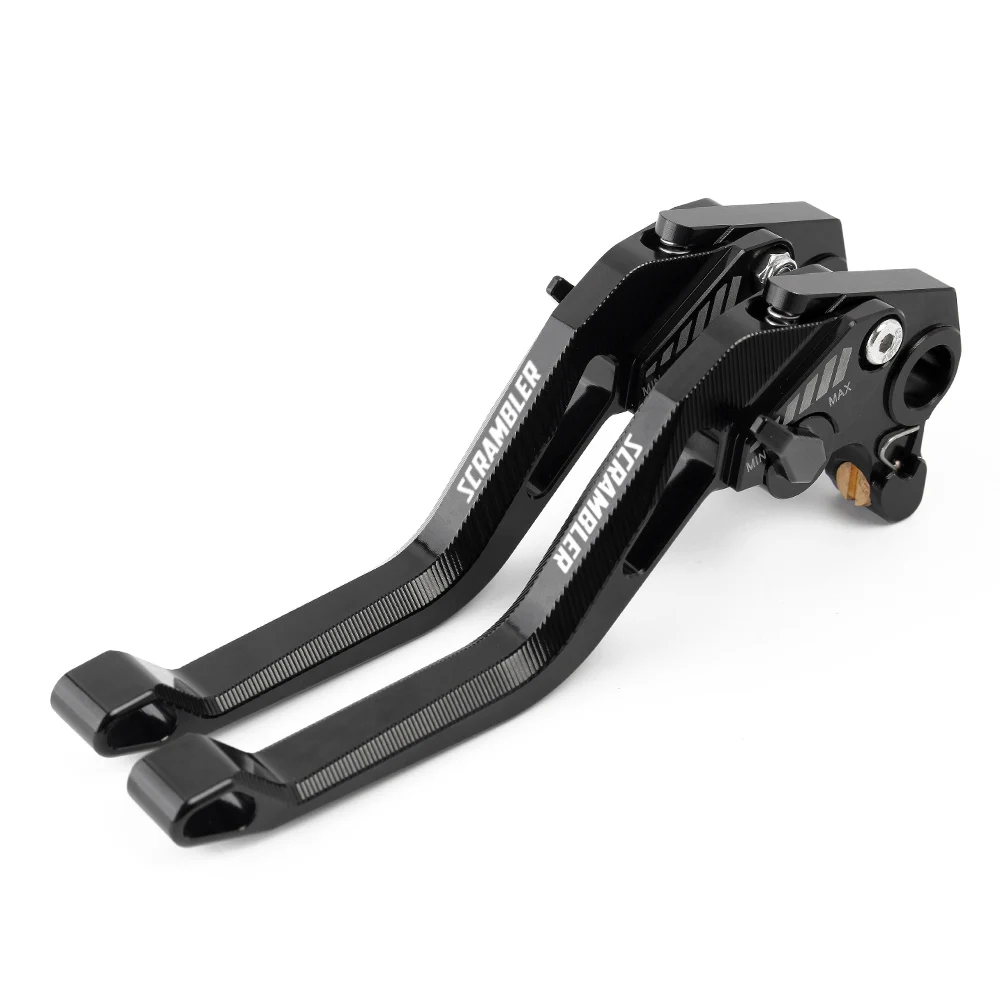Short Adjustable Brake Clutch Levers For Ducati Scrambler Cafe Racer only 2017 Year Motorcycle Accessories | Автомобили и