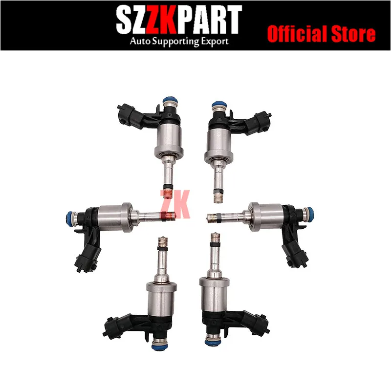 

6 Pcs GM Fuel Injector for Chevrolet Camaro Traverse GMC Acadia 3.6 12638530